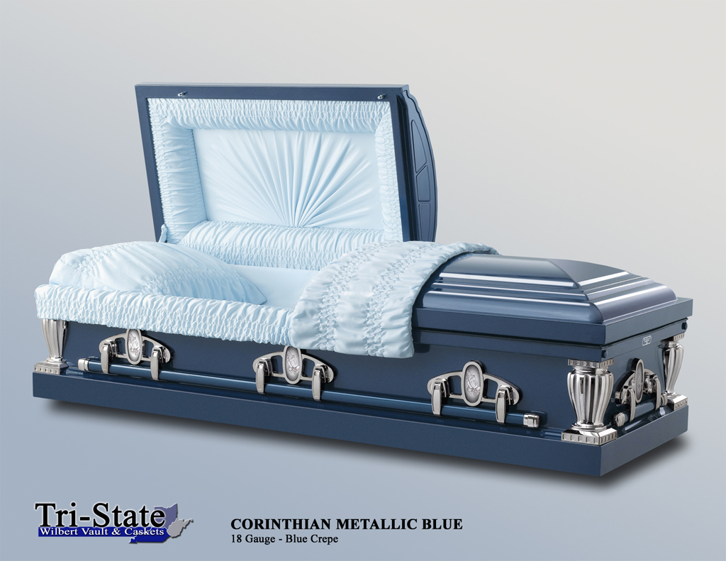 Corinthian Metallic Blue